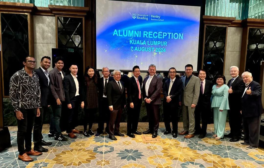 Henley Business School and University of Reading alumni reception in Kuala Lumpur, August 2024