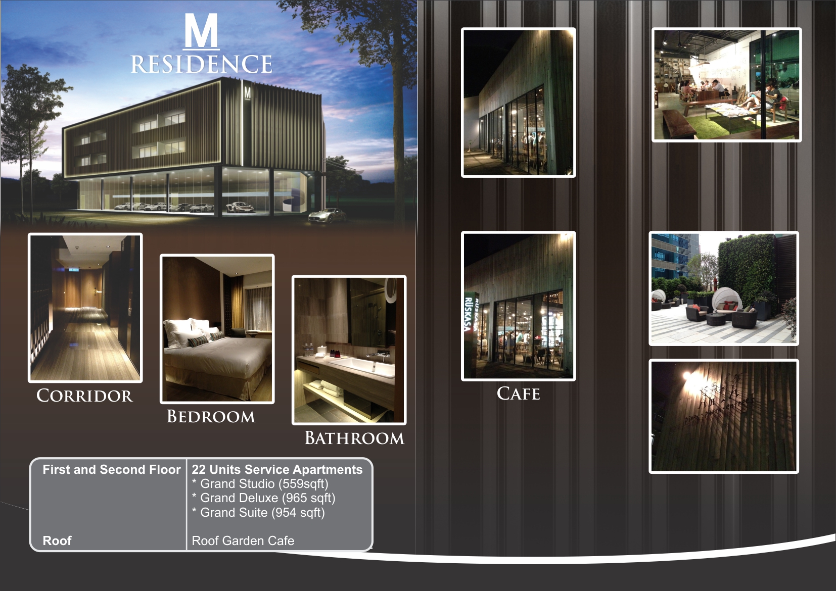 M Residence senior living concept and leisure spaces